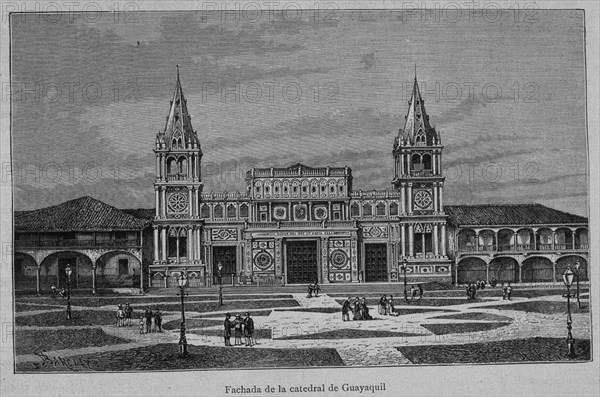 GRABADO-CATEDRAL DE GUAYAQUIL-ECUADOR-S XIX

This image is not downloadable. Contact us for the