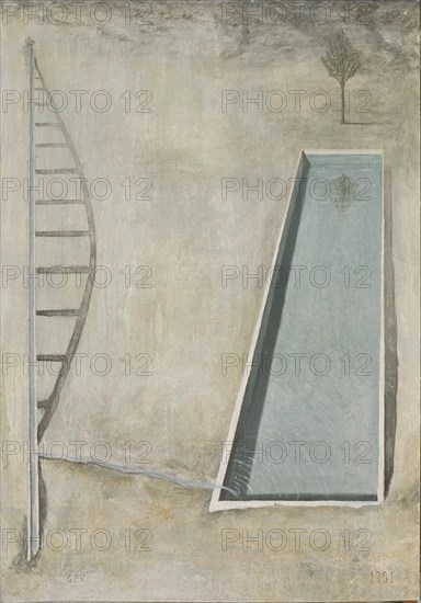 PEREZ VILLALTA GUILLERMO 1948-
SIN TITULO-1991(ESTANQUE LLENANDOSE DE