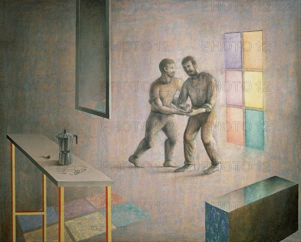 PEREZ VILLALTA GUILLERMO 1948-
DUERME-VELA-1991-MIXTA/CARTON-100X70
MADRID, GALERIA SOLEDAD