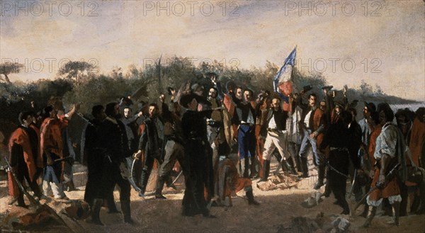 BLANES JUAN MANUEL
JURAMENTO DE LOS 33 ORIENTALES-19/4/1825-
MONTEVIDEO, CASA LA