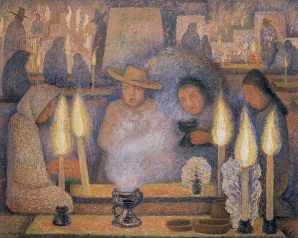 RIVERA DIEGO 1886/1957
EL VELORIO O DIA DE LOS MUERTOS - 1944
MEXICO DF, MUSEO DE ARTE