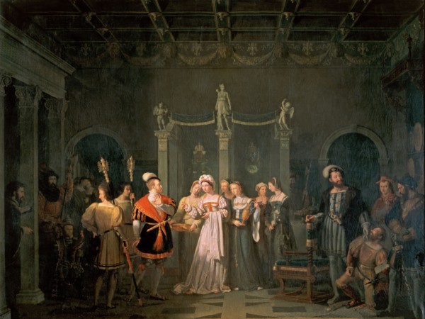Revoil, François 1er et Charles Quint