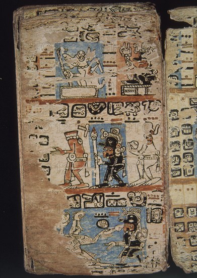 Facsimile
Page of the Tro-Cortesianus Codex