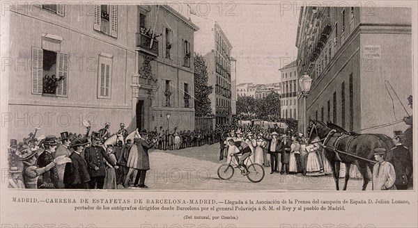 MATUTE
ILUST ESP/AMER-1896-CARRERA DE ESTAFETAS BARNA-MADRID-GRABADO

This image is not