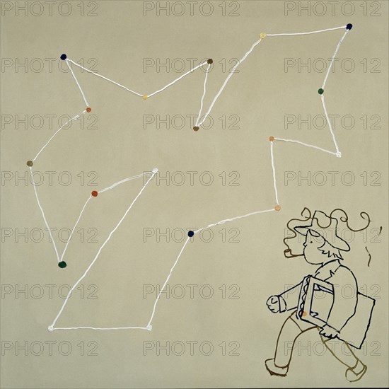 PELAYO ORTEGA J
NIÑO PINTOR-1992-200X200-ACRILICO/OLEO/TELA
CORUÑA, COLECCION UNION