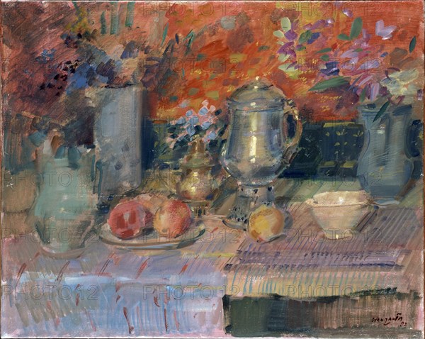 GRAU SANTOS JULIAN
EL SAMOVAR-1982-65X81 CM-OLEO/LIENZO
MADRID, FUNDACION MAPFRE