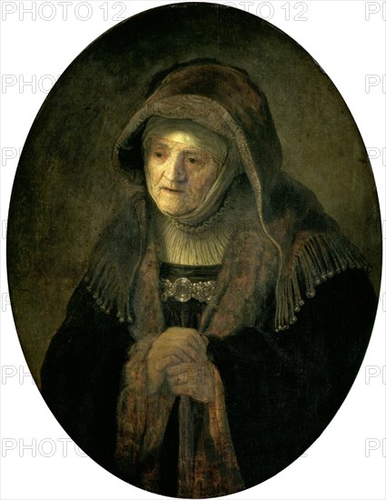 Harmenszoon Van Rijn Rembrandt, called Rembrandt (1606-1669)
RETRATO DE LA MADRE-1639-48,8X40,6