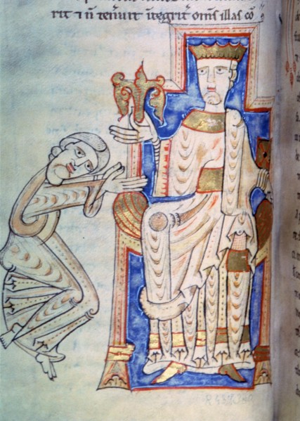 Liber Feudorum Maior, Vassal rendant hommage à son roi