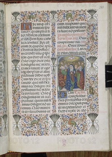 BREVIARIO DE ISABEL LA CATOLICA-V 18-8 F261-ESCRITURA GOTICA
MADRID, BIBLIOTECA