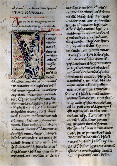 SAN AGUSTIN 354-430
HOMILIAS-MS 578 F 33 -S XII
BARCELONA, ARCHIVO CORONA ARAGON
BARCELONA