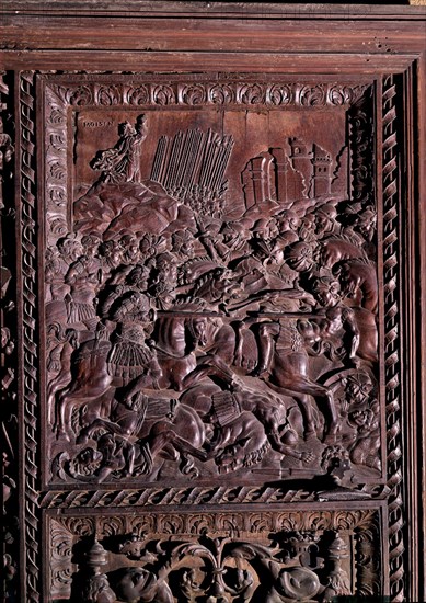 PUERTA DEL PATIO DET DE GUERRA Y AL FONDO MOISES
MADRID, CAPILLA DEL OBISPO
MADRID