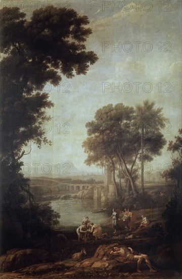 LORENA CLAUDIO DE 1600/82
MOISES SALVADO DE LAS AGUAS
Madrid, musée du Prado