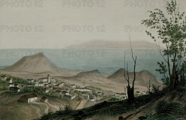 ADRIEN C
LITOGRAFIA S XVIII-VALLE DE GUIMAR
SANTA CRUZ, MUSEO MUNICIPAL
TENERIFE