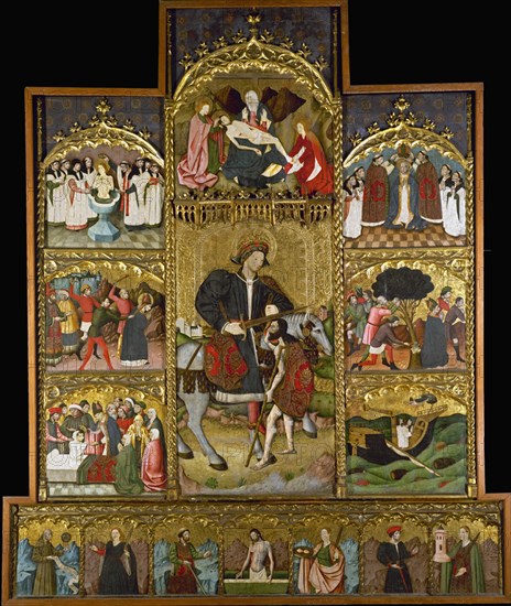 LLOUYE PEDRO DE
RETABLO DE S MARTIN-PROC DE S MARTIN DE PROVENSALS
BARCELONA, MUSEO DE ARTE