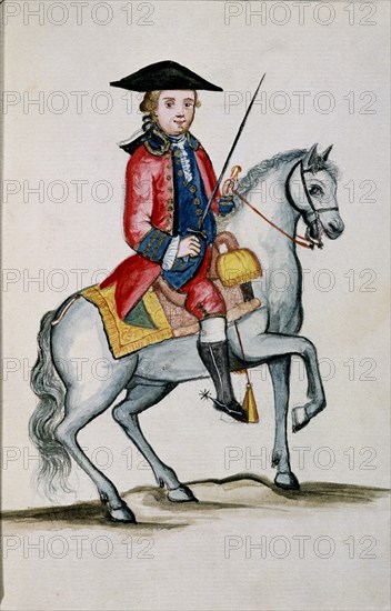 MARTINEZ COMPAÑON 1737/97
TRUJILLO DEL PERU - PERSONAJE A CABALLO
MADRID, PALACIO
