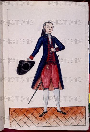 MARTINEZ COMPAÑON 1737/97
TRUJILLO DEL PERU - PERSONAJE COLONIAL
MADRID, PALACIO
