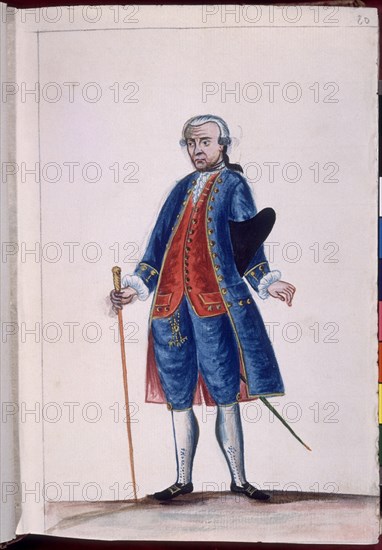 MARTINEZ COMPAÑON 1737/97
TRUJILLO DEL PERU - PERSONAJE COLONIAL
MADRID, PALACIO