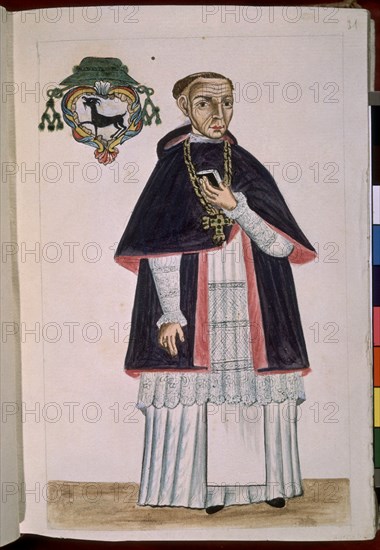 MARTINEZ COMPAÑON 1737/97
TRUJILLO DEL PERU - OBISPO COLONIAL S XVIII
MADRID, PALACIO