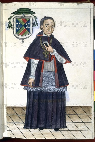 MARTINEZ COMPAÑON 1737/97
TRUJILLO DEL PERU - OBISPO COLONIAL S XVIII
MADRID, PALACIO