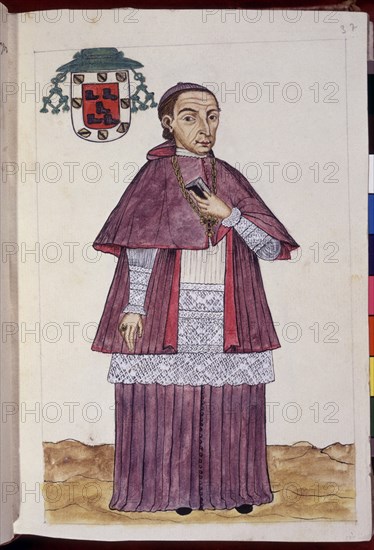 MARTINEZ COMPAÑON 1737/97
TRUJILLO DEL PERU - OBISPO COLONIAL S XVIII
MADRID, PALACIO