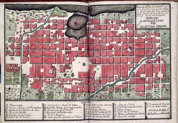 MARTINEZ COMPAÑON 1737/97
TRUJILLO DEL PERU - PLANO DE CEMAMCA
MADRID, PALACIO