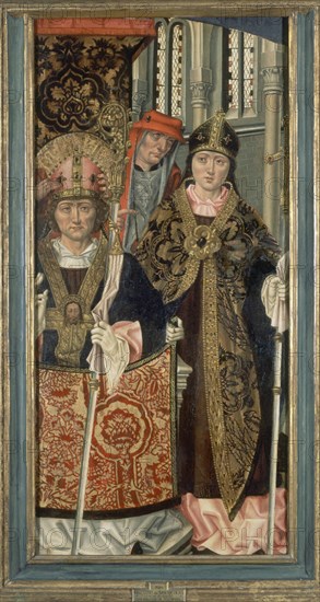 MAESTRO DE SAN NICOLAS
S AGUSTIN DE PONTIFICAL-S XV
Madrid, musée du Prado