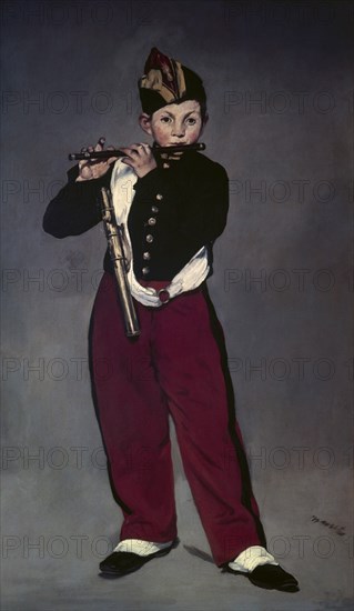 MANET EDUARD 1832/83
EL TOCADOR DE PIFANO - 1866 - O/L - 161x97 - IMPRESIONISMO FRANCES
PARIS,