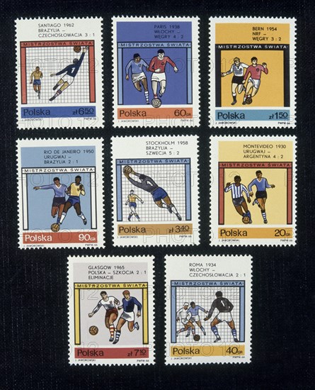 SELLOS POLACOS SERIE COMPLETA DEL CAMPEONATO DE FUTBOL 1966

This image is not downloadable.