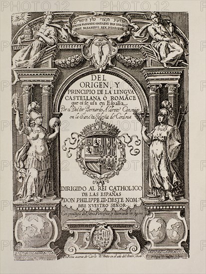 ALDRETE B J DE
ORIGEN Y PRINCIPIO DE LA LENGUA CASTELLANA O ROMANCE