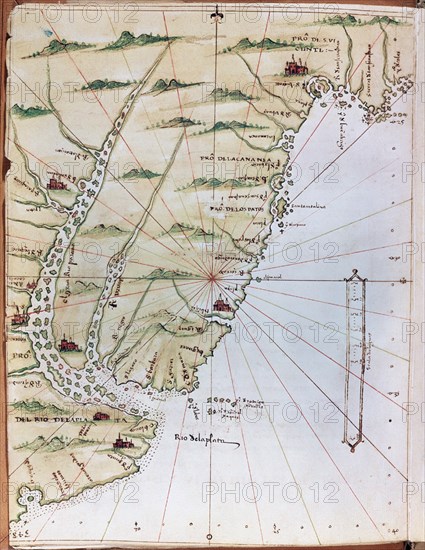 SANTA CRUZ ALONSO 1505/72
ISLARIO GENERAL - RIO DE LA PLATA - FOL 348
MADRID, BIBLIOTECA