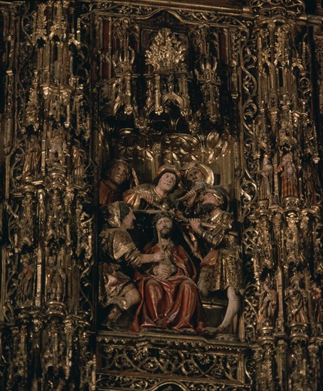 DANCART PYETER
RETABLO-CORONACION DE ESPINAS
SEVILLA, CATEDRAL
SEVILLA