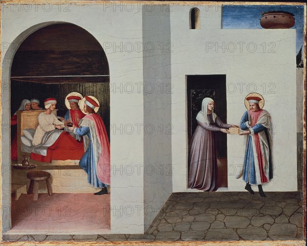 FRA ANGELICO 1400/1455
CURACION DE S COSME Y S DAMIAN
WASHINGTON D.F., NATIONAL GALLERY
EEUU