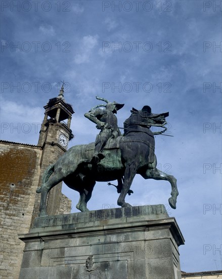 RUMSEY-HARRIMAN
MONUMENTO A PIZARRO
TRUJILLO, EXTERIOR
CACERES

This image is not downloadable