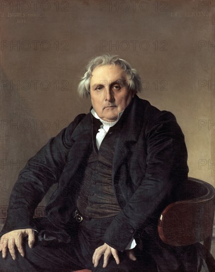 INGRES 1780/1867
RETRATO DE MONSIEUR BERTIN L'AINÉ
PARIS, MUSEO LOUVRE-INTERIOR
FRANCIA

This