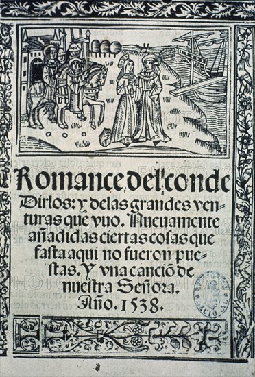 ROMANCE DEL CONDE DIRLOS 1538
