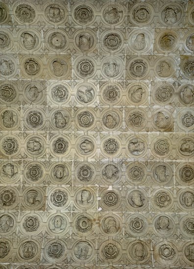COVARRUBIAS
SACRISTIA DE LAS CABEZAS- DETALLE DE LA BOVEDA DE CAÑON
SIGÜENZA,
