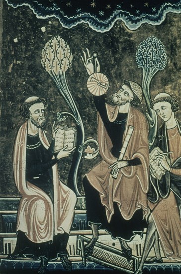 ALFONSO X EL SABIO 1221/84
SALTERIO DE SAN LUIS Y BLANCA DE CASTILLA. ASTRONOMO MEDIEVAL. S