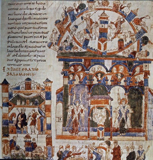 BIBLIA DE S PERE DE RODA-PAG ILUMINADA
PARIS, BIBLIOTECA NACIONAL
FRANCIA

This image is not