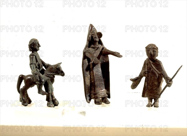 FIGURAS DE BRONCE DE COLLADO DE LOS JARDINES-EXVOTOS
MADRID, MUSEO ARQUEOLOGICO
