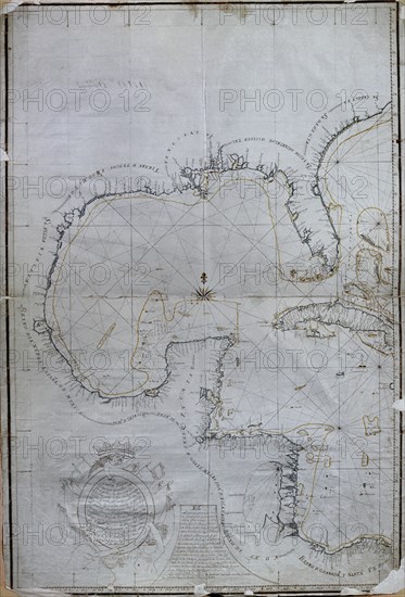 PLANO DE MEXICO-1787
MADRID, MUSEO NAVAL
MADRID
