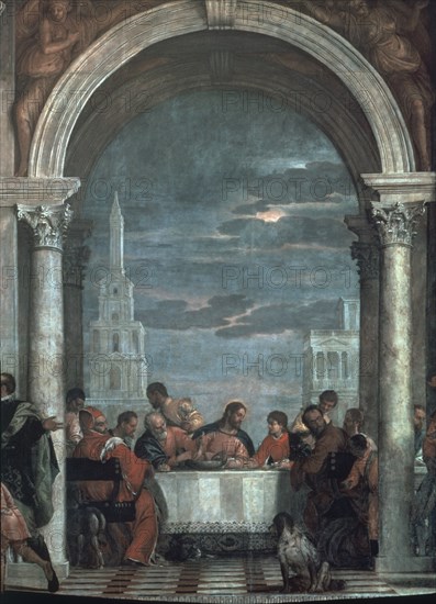 VERONES PABLO 1528/88
CENA EN CASA DE LEVI - DETALLE
VENECIA, ACADEMIA B ARTES
ITALIA

This