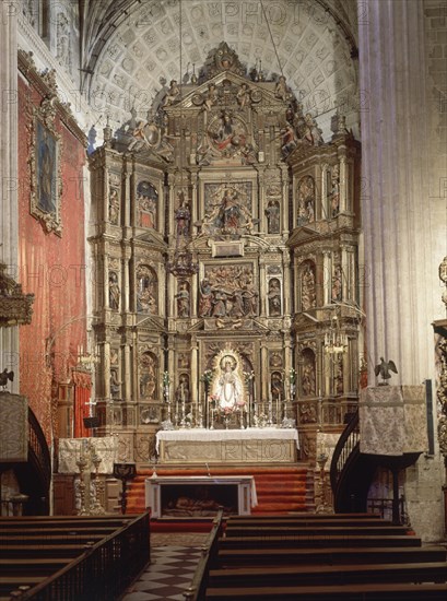 DIAZ PEDRO
RETABLO MAYOR
ARCOS DE LA FRONTERA, IGLESIA DE SANTA MARIA
CADIZ