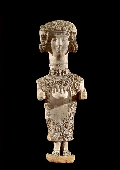DAMA DE IBIZA-DIOSA TANI CON CARACTER PROTECTOR-S IV/IIIAC-ARCILA 40 CM-FENICIA
MADRID, MUSEO