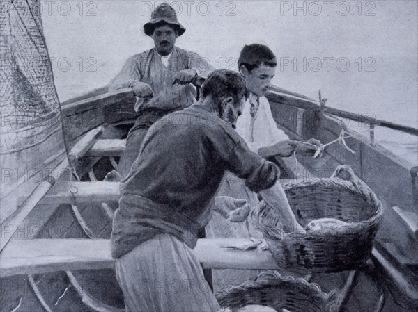 BAIXERAS DIONISIO 1862/1943
Hª DE CATALUÑA-FOTOGRAFIA-PINTURA DE PESCADORES CATALANES
MADRID,