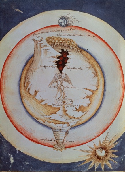 DANTE 1265/1321
ESCENA DE LA TIERRA
FLORENCIA, BIBLIOTECA NACIONAL
ITALIA

This image is not