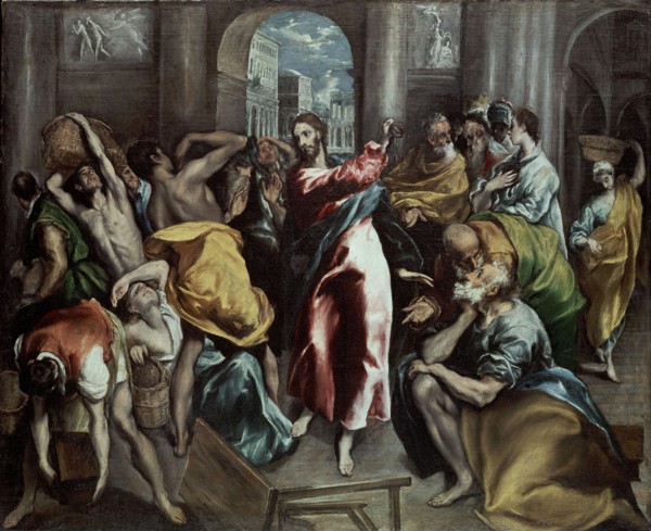El Greco, Christ driving the Traders from the Temple