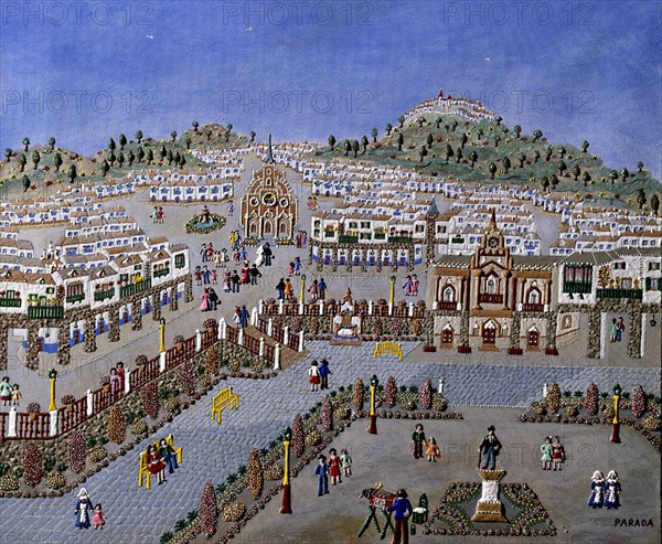 PARADA
VISTA DE CIUDAD-NAIF
MADRID, COLECCION PARTICULAR
MADRID