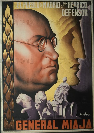 CARTEL AL GENERAL MIAJA
SALAMANCA, ARCHIVO HISTORICO NACIONAL
SALAMANCA

This image is not