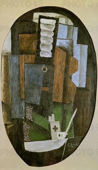 BRAQUE GEORGES 1882/1963
GUITARRA 1918
NACION, COLECCION COOPER
EEUU

This image is not