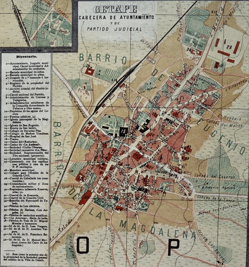 CAÑADA FACUNDO
PLANO DE MADRID-DET DE GETAFE(CONJUNTO Nº70315)
MADRID, BIBLIOTECA